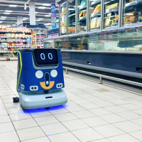 «Гипер Лента» трудоустроила роботов-уборщиков в 42 магазина