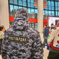 Росгвардия обеспечила правопорядок во время хоккейных матчей чемпионата КХЛ в Омске