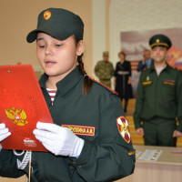Кадеты нового класса Росгвардии в Башкортостане принесли клятву верности Отечеству