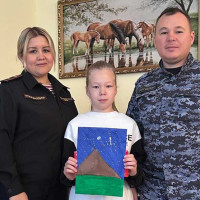 Дети росгвардейцев Башкортостана отметили День Республики своими рисунками