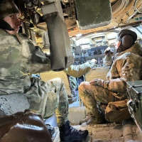 В Омске завершились учебно-методические сборы с командирами взводов, имеющих на вооружении БТР - 80 и БТР - 82