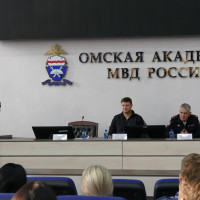 Руководство ТУ Росгвардии встретилось со слушателями Омской Академии МВД России