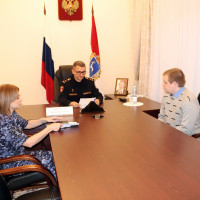 Врио начальника областного управления Росгвардии провел прием граждан