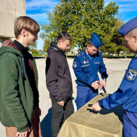 В Крыму завершился сбор для учащихся подшефного класса Росгвардии из Херсонской области