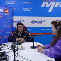 Начальник Управления вневедомственной охраны Росгвардии по Омской области стал гостем программы региональной радиостанции