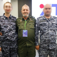 В Херсонской области росгвардейцы встретились с Героем России Сергеем Архиповым