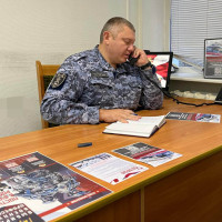 В Уфе прошла прямая линия с заместителем начальника Управления вневедомственной охраны города