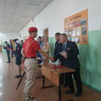 В Самаре представители Росгвардии посетили торжественную церемонию посвящения в юнармейцы