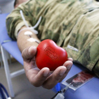 В Херсонской области сотрудники Росгвардии приняли участие в донорской акции «От сердца к сердцу»