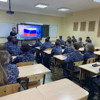 В Самаре кадеты Росгвардии приняли участие во всероссийской акции «Я — россиянин»