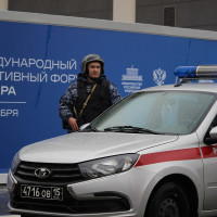 В Самаре Росгвардия приняла участие в обеспечении безопасности XIII Международного спортивного форума «Россия-спортивная держава»