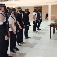 Росгвардейцы провели сборы по начальной военной подготовке со старшеклассниками в Тольятти