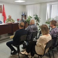 Начальник управления Росгвардии по Омской области подвел итоги в подразделениях Тюкалинского района