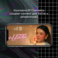 ​Elf Cosmetics активно генерирует контент для TikTok и Запретограм