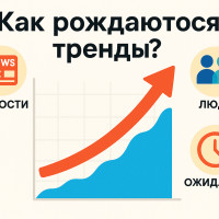 Как формируются тренды на рынке: объясняем механики простыми словами и примерами из соцсети БАЗАР