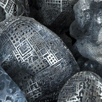 ⭐ Скульптуры из криптографических паттернов: