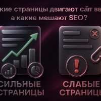 Какие страницы приносят трафик, а какие тормозят продвижение сайта