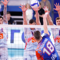 Волейбольный клуба «Динамо» (Москва) демонстрирует уверенные победы в Чемпионате России