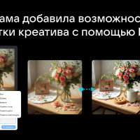 VK Реклама добавила возможность доработки креатива с помощью ИИ