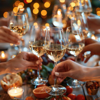 Праздничный ужин и волшебная новогодняя ночь