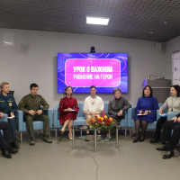 Росгвардейцы стали участниками «Урока о важном: равнение на героя» в Самаре