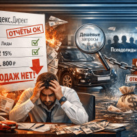 Ошибки автосалонов в Яндекс Директ: почему реклама автомобилей не даёт продаж