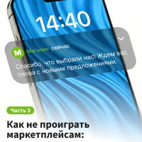 Как не проиграть маркетплейсам: 5 стратегий для российского интернет-магазина. Часть 3