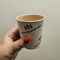 Светогорский ЦБК начинает производство белого картона для бумажных стаканчиков