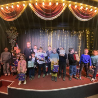 Новогодний праздник устроили детям сотрудников московских предприятий «Маринс Групп»