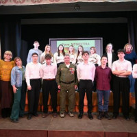 Ветеран омского СОБР Росгвардии стал гостем патриотического урока для студентов «Война и память»