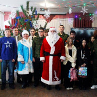 «Дед Мороз специального назначения» Росгвардии прибыл в город Скадовск Херсонской области