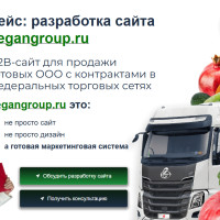 Разработка B2B-сайта для продажи готовых ООО