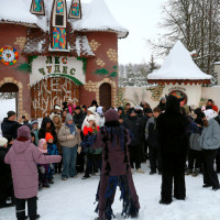Дети росгвардейцев посетили резиденцию Кыш Бабая в Татарстане