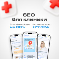 SEO-кейс: +88% трафика из Яндекса и +98% видимости в ТОП-10 для медицинской клиники