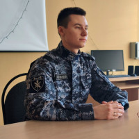 В Самаре росгвардеец провел встречу со студентами-журналистами