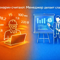 «Технари» считают. Менеджер делает слайды
