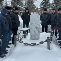 В Альметьевске сотрудники Росгвардии и ветераны ведомства почтили память погибших при исполнении служебного долга коллег