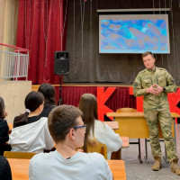Казанские спецназовцы рассказали студентам колледжа о службе в Росгвардии