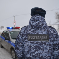 В Самарской области сотрудники Росгвардии принимают участие в операции «Снегоход»