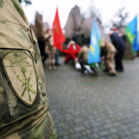 В Херсонской области росгвардейцы приняли участие в памятных мероприятиях, посвященных Дню памяти воинов-интернационалистов