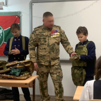 В Тольятти росгвардейцы провели для гимназистов урок мужества ко Дню памяти воинов-интернационалистов