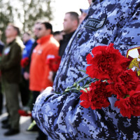 Росгвардейцы приняли участие в праздновании Дня защитника Отечества в Херсонской области