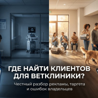 Где найти клиентов для ветклиники: Честный разбор рекламы, таргета и ошибок владельцев