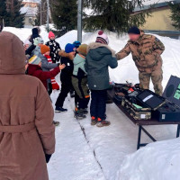 В казанском ОМОН «Ак Барс» рассказали школьникам о службе в спецподразделении