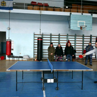 В  Скадовске росгвардейцы приняли участие в турнире по настольному теннису