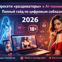 Нейросети «раздеваторы» и AI-технологии 18+: Полный гайд по цифровым соблазнам 2026