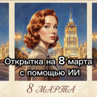 Как сделать открытку на 8 марта через ИИ — 5 промптов для поздравительного фото с помощью нейросети