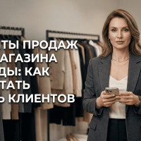 Скрипты продаж для интернет-магазина одежды: как продавать в переписке
