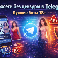 Нейросети без цензуры в Telegram | Лучшие боты 18+