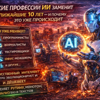 Какие профессии ИИ заменит в ближайшие 10 лет &mdash; и почему это уже происходит